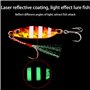 Zasjon 5 pièces Bass Fishing Lure Set Ensemble de leurres de pêche à lachigan 3D Eyes Leurre de pêche Appâts à Appâts artificiel