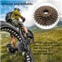 VGEBY Cassette de Roue Libre de Bicyclette de 8 Vitesses, Accessoire de Cyclisme de pignon de Cassette de Roue Libre de Bicyclet