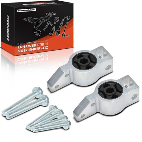 Frankberg 2x Bras de suspension Compatibles avec A3 2003-2013 A3 Sportback 2004-2013 C.a.d.d.y Alltrack 2015-Aujourd'hui Golf V/
