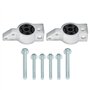 Frankberg 2x Bras de suspension Compatibles avec A3 2003-2013 A3 Sportback 2004-2013 C.a.d.d.y Alltrack 2015-Aujourd'hui Golf V/
