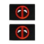 2 PCS Compatibles avec Dead-pool Super-héros Tactiques Insignes Applications Crochet et Boucle Patches pour Sac à Dos Chapeau Un