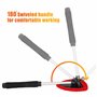 Brosse de Nettoyage de Voiture, Brosse de fenêtre Extensible de Microfibre de Brosse de Nettoyage de Pare-Brise avec Mise à Nive
