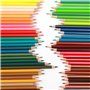 JOYBOY Crayons de Couleur Professionnel,72 pièces Crayons de Couleur Aquarellable,avec gomme,2 rallonge de crayon,Taille-Crayon 