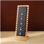 BOBOZHONG Porte Bijoux,Présentoir à Collier Chevalet,26 x 10 cm,Porte Collier en Bois,Rangement Bijoux Organisateur,Support de V
