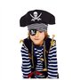 24 Pcs Accessoires Pirate Set Patch De Oeil De Enfants Bandana Pirate Foulard Auto-Adhésif Barbe Fausse Moustache pour Le Carnav