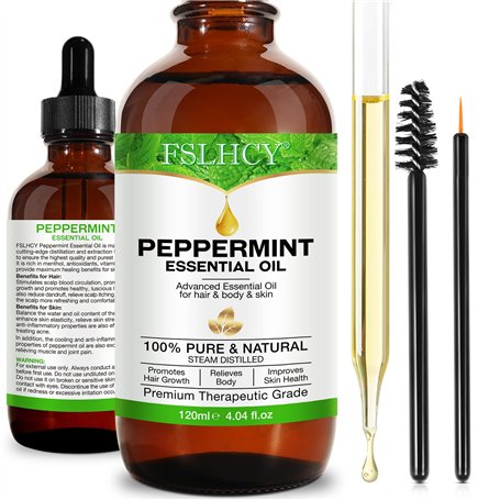 Huile Essentielle Menthe Poivrée 120 ml