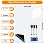 420 x 300 mm Tableau Magnetique Frigo
