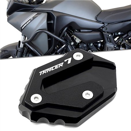 Extension de béquille latérale de moto pour Yamaha TRACER 7 GT 2021 2022 2023 TRACER7 Plaque de support pour agrandir la béquill