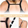 14 Pièces Ensemble Attache Soutien-Gorge – Accessoire Essentiel de Bretelles de Soutien-Gorge, Épaulette en Silicone pour Dos et