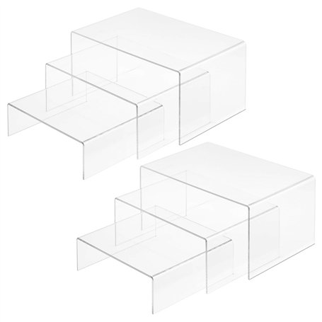 APPCXOKL Présentoir en Acrylique 6 Pièces - Présentoir Robuste en Acrylique