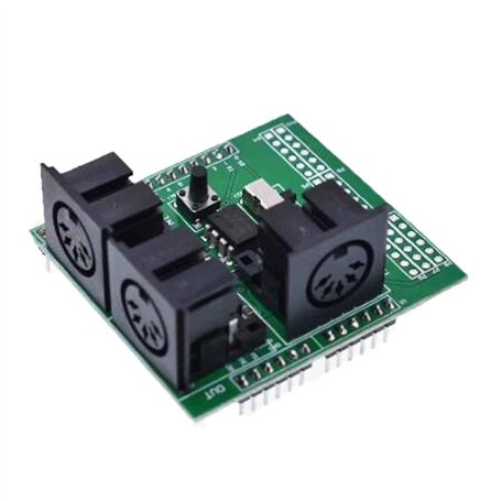 MIDI Shield Planche de dérivation musicale instrument plaque d'interface numérique pour module de carte