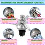 CDDCWZ (Mise à niveau) Pour Vorwerk Thermomix TM31 Lame de rechange en acier inoxydable (avec joint) - Accessoires de lame de mé