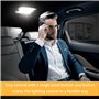 Nizirioo 48 LED Éclairage intérieur de voiture : 4 pièces 12 V – 85 V Éclairage intérieur de voiture avec interrupteur, lumière