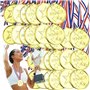 GBKDQQ Lot de 100 médailles d'or pour enfants - Médailles d'or - Médailles d'or - Médailles d'or - Médailles d'or - Médailles d'