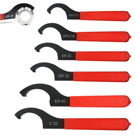 Molbory Lot de 6 clés à crochet