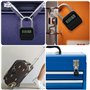 mizikuu Verrouillage de Temps, Smart Time Lock avec écran LCD Verrou de Synchronisation Cadenas de Sécurité Rechargeable USB Cad