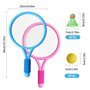 Aoreun Raquette de Tennis pour Enfants, Ensemble de balles pour Enfants avec Sac de Transport, 4 balles d'entraînement Douces et