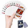 WUGAUWOR Jeu de Cartes en Plastique Imperméable
