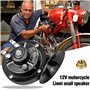 Klaxon 12V Moto Universal Avertisseur Sonore Voiture Electrique pour Motos Automobiles Véhicules Electriques 510 Hz