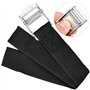 10 PCS Sangle D'Arrimage 2,5 * 40CM Sangle Porte Velo Sangle de Serrage Sangle de Fixation avec Boucle Réglable pour Porte Vélo 