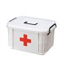 PIQIUQIU boîte à médicaments multifonctionnelle pour la Maison, pour Ranger Les Fournitures médicales à Domicile, Plastique à De