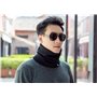 E-Soul Tuyau de cou d'hiver pour homme - Cache-cou pour homme - Écharpe en polaire - Masque de guêtres - Protège Cou Coupe-vent,