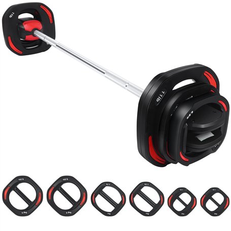 Ensemble d'haltères réglables de 20 kg