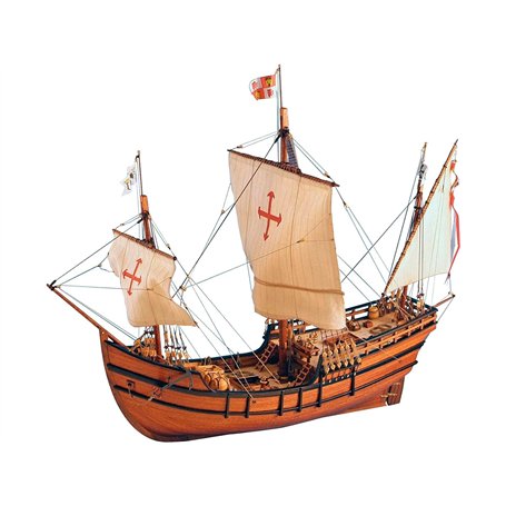 Artesanía Latina - Maquette de Bateau en Bois - Caravelle Espagnole de la Découverte de l'Amérique