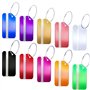 Lot de 10 Étiquettes de Bagage pour Valises en Aluminium Étiquettes Valise en Métal Étiquettes de Voyage Luggage Tag Étiquettes