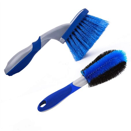 HsentimenH Brosse pour Jantes Auto Brosse de Nettoyage de Jante de Voiture Brosse à Jante