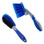 HsentimenH Brosse pour Jantes Auto Brosse de Nettoyage de Jante de Voiture Brosse à Jante, Durable, réutilisable, Décontaminatio