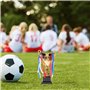 Nuobesty Grand trophée – Trophée doré pour tournois sportifs, compétitions, 24,5 cm