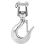 Crochet de Levage pivotant en Acier Inoxydable 304 avec Accessoire de gréement de loquet (650 kg / 1000 kg)(1000kg)