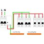 DC miniature du disjoncteur 25A / 40A 2P 250V à basse tension pour le système de grille de panneaux solaires(25A)