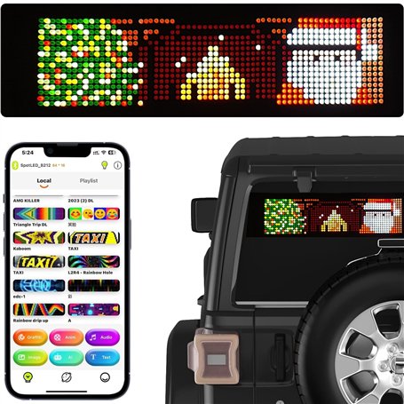 OBEST Panneau LED Programmable