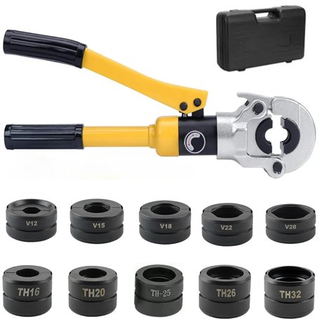 INREPRO 8 Tonnes Pince à sertir les tuyaux hydrauliques Pince à Sertir Hydraulique Forme TH16