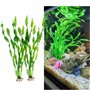 Plantes artificielles d'aquarium,10 Pack Plantes en Plastique décorations pour aquariu,Aquarium Plante Ornement