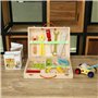 TONZE Jouet Enfant 3 4 5 Ans, Boite a Outil Enfant Jouets en Bois DIY 3D Jeux de Construction Bricolage, Caisse a Outil Jouet Je