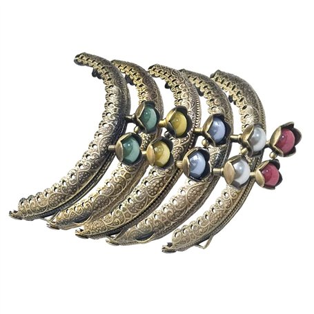 5Pcs Serrure De Cadre En Métal pour Sac