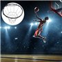 Filet De Basket en Chaine, Basket-Ball Filet Remplacement, Filet de Basket en Métal, Basketball Hoop Net, Filet Robuste de Baske