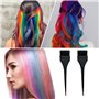 Brosse de Coloration de Cheveux, 2 Pcs Dyeing Brush, Peigne Brosses, Brosses de Teinture de Cheveux, pour DIY Coloration de Chev