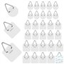 30Pcs Fixation Murale Sans Percer