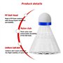 Stabilité et Durabilité Plastique Volant Badminton pour Jeu Ré