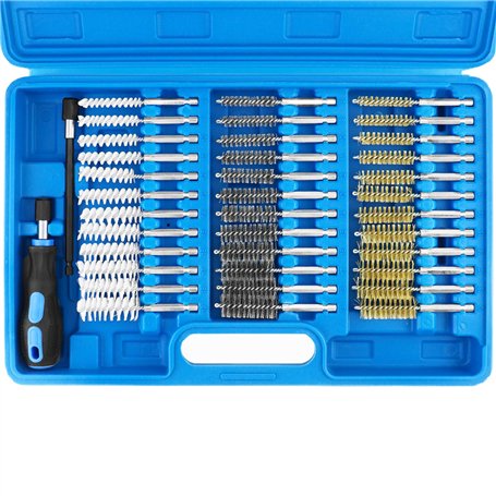 QWORK® Jeu de brosses de nettoyage 38 pièces