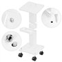 QWORK® Chariot de Chariot de Salon de beauté, Chariot de Spa sur Roues, Chariot Roulant de Stockage d'instruments de beauté