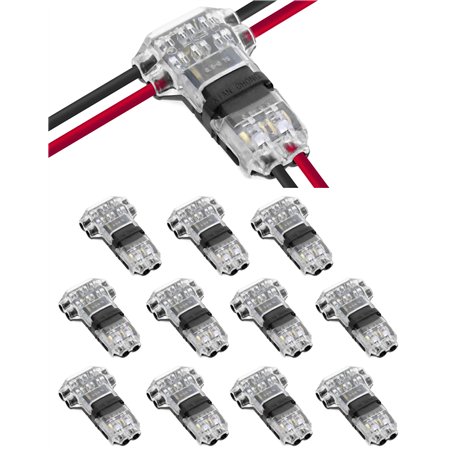 QWORK® 12PCS Connecteur Electrique sans Soudure