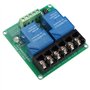 HALJIA 5 V 30 A 2 canaux haut et bas niveau de déclenchement Module de relais intelligent Home PLC Automation Control Compatible