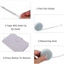 2 Pièces Metre Ruban 150cm, Metre Ruban Couture, Double Face Ruban à Mesurer Rétractable, Portable Metre Ruban à Coudre, pour Re