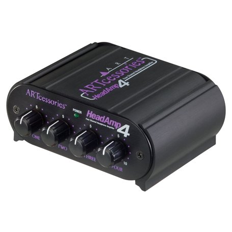 Distributeur Audio pour 4 Casques ART HeadAMP 4 - Contrôle de Volume Individuel
