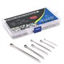 Glarks 340-pieces 6 tailles en acier inoxydable 304 Cotter Pin Clip principales ultraconfortables Assortiment kit de montage pou